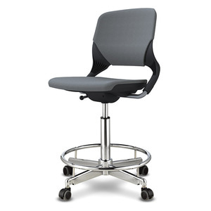 EZ 루시 패드 (블랙) 스툴체어시리즈 제도용의자 바퀴달린 의자 높이조절 의자
