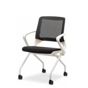 EZ LM-500W-A 루시 메쉬시리즈 공부용의자 회의용 의자 가성비의자 접이식의자